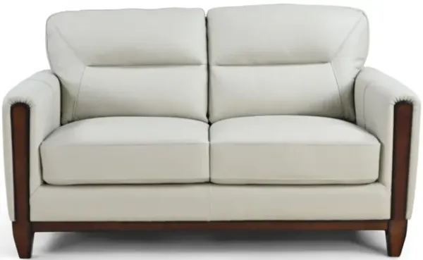 Vader Leather Loveseat