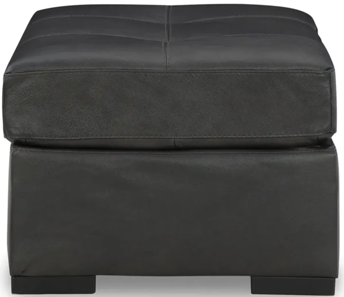 Flynn Leather Ottoman