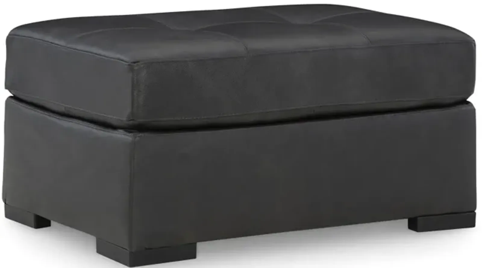 Flynn Leather Ottoman