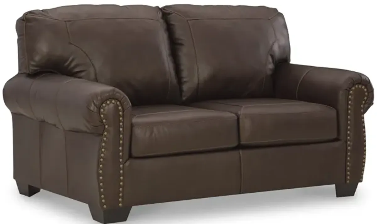 Phillip Leather Loveseat