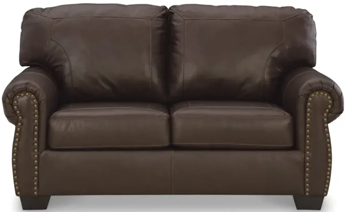 Phillip Leather Loveseat