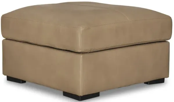 Naveen Leather Ottoman