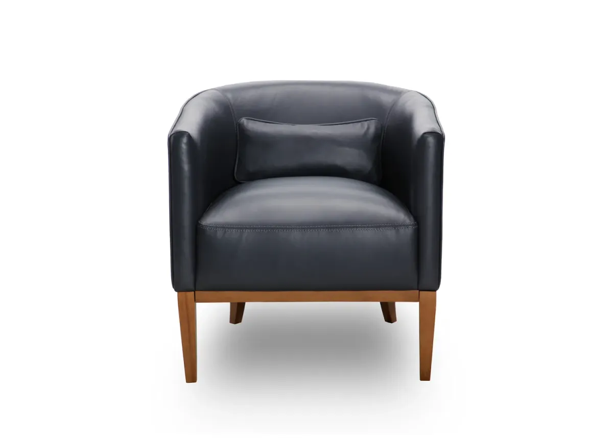 Galena Leather Accent Chair