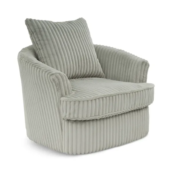 Amberly Swivel Chair - Ash