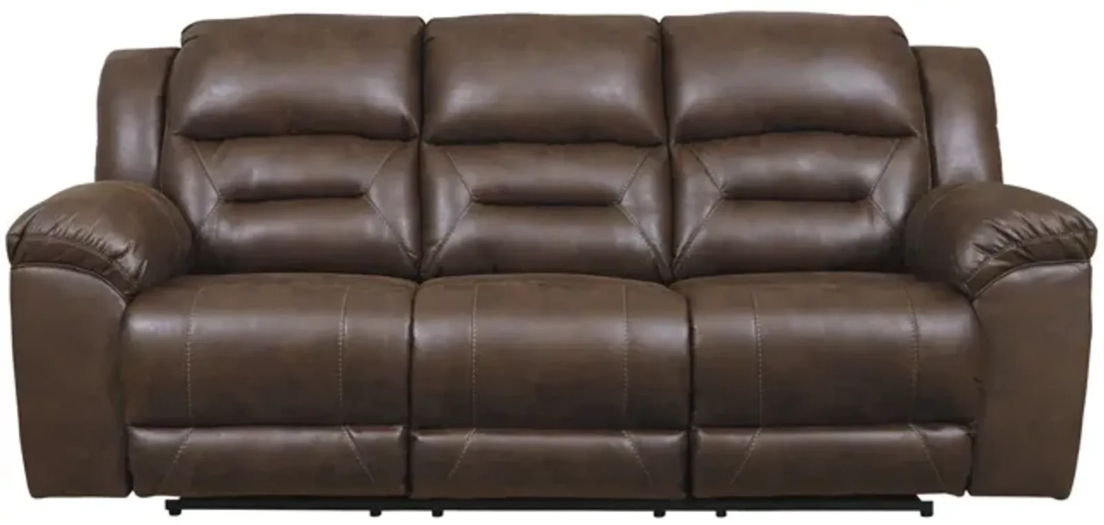 Ramsey Power Reclining Sofa - Chocolate