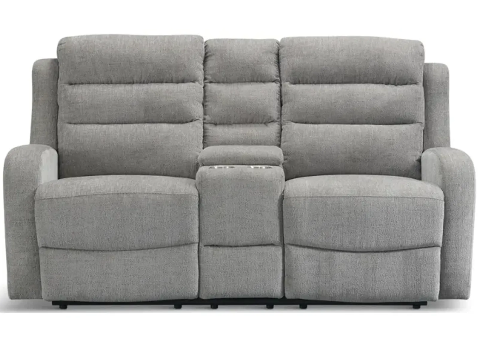 Milan Power Reclining Loveseat With Console