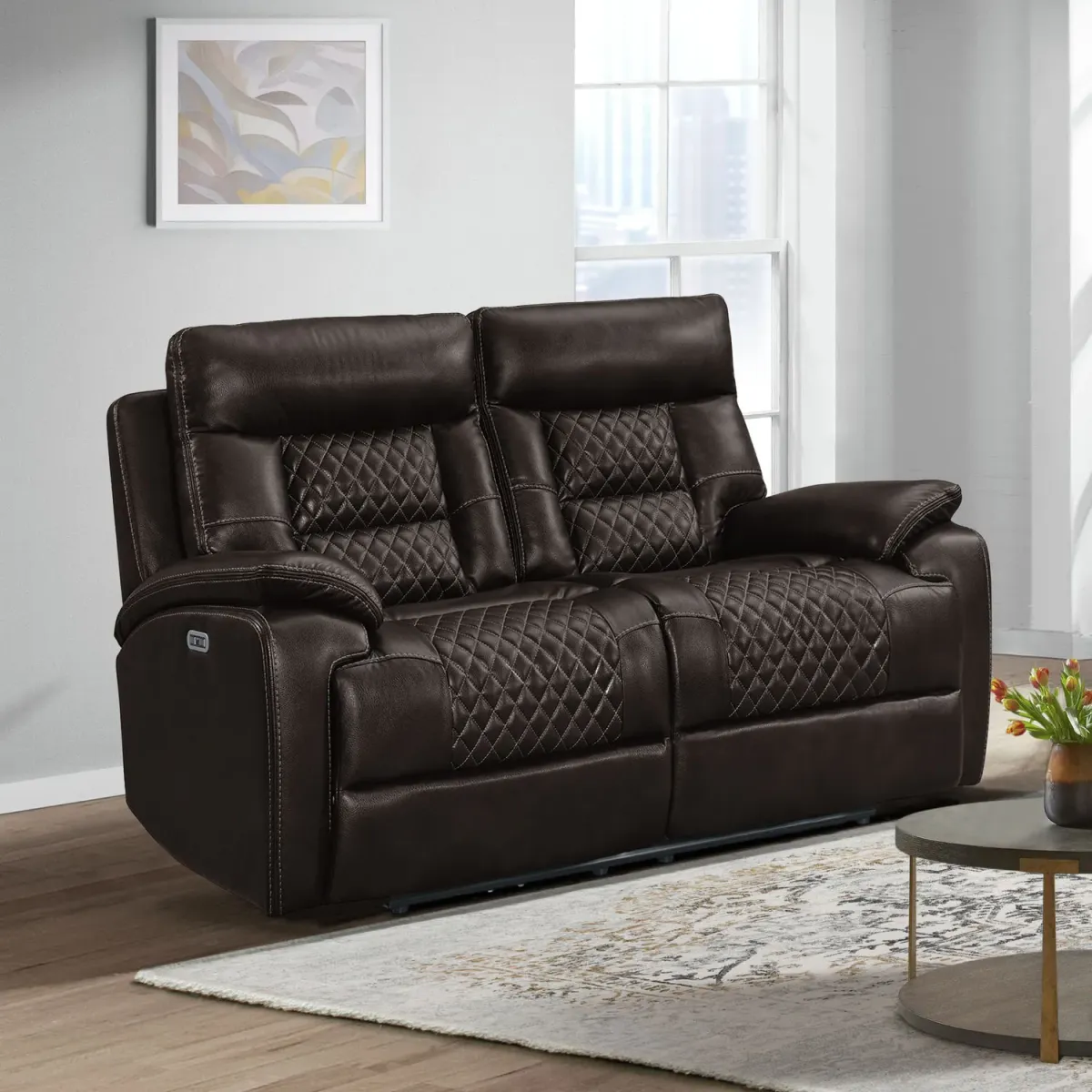 Clinton Power Reclining Loveseat