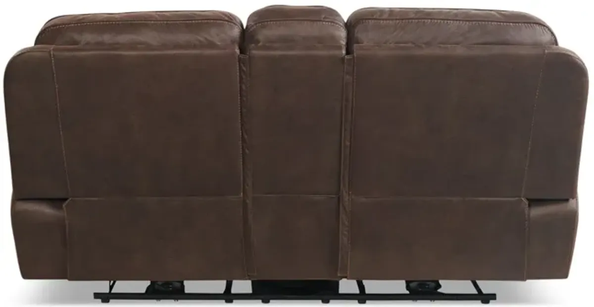 Garrison Power Reclining Loveseat With Console