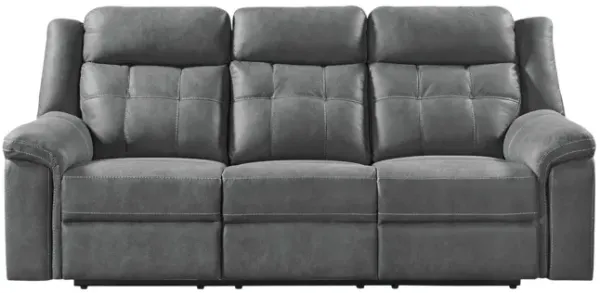 Doran Reclining Sofa - Grey