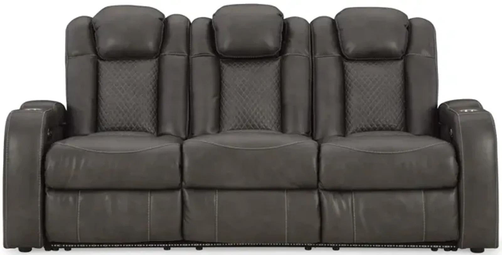 Astro Power Reclining Sofa - Shadow