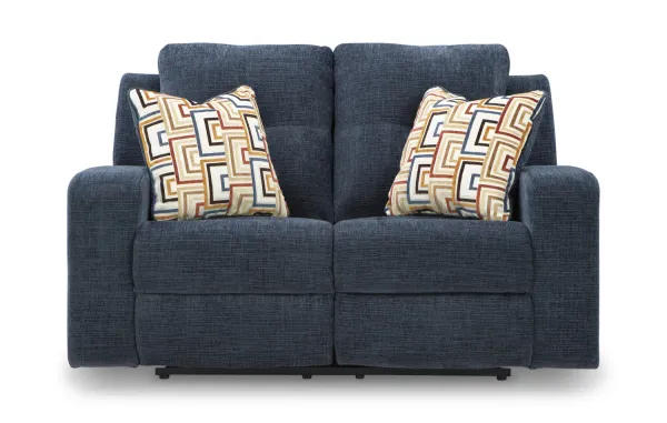 Malone Reclining Loveseat - Ink
