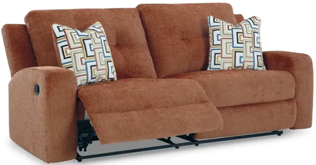 Malone Reclining Sofa - Spice