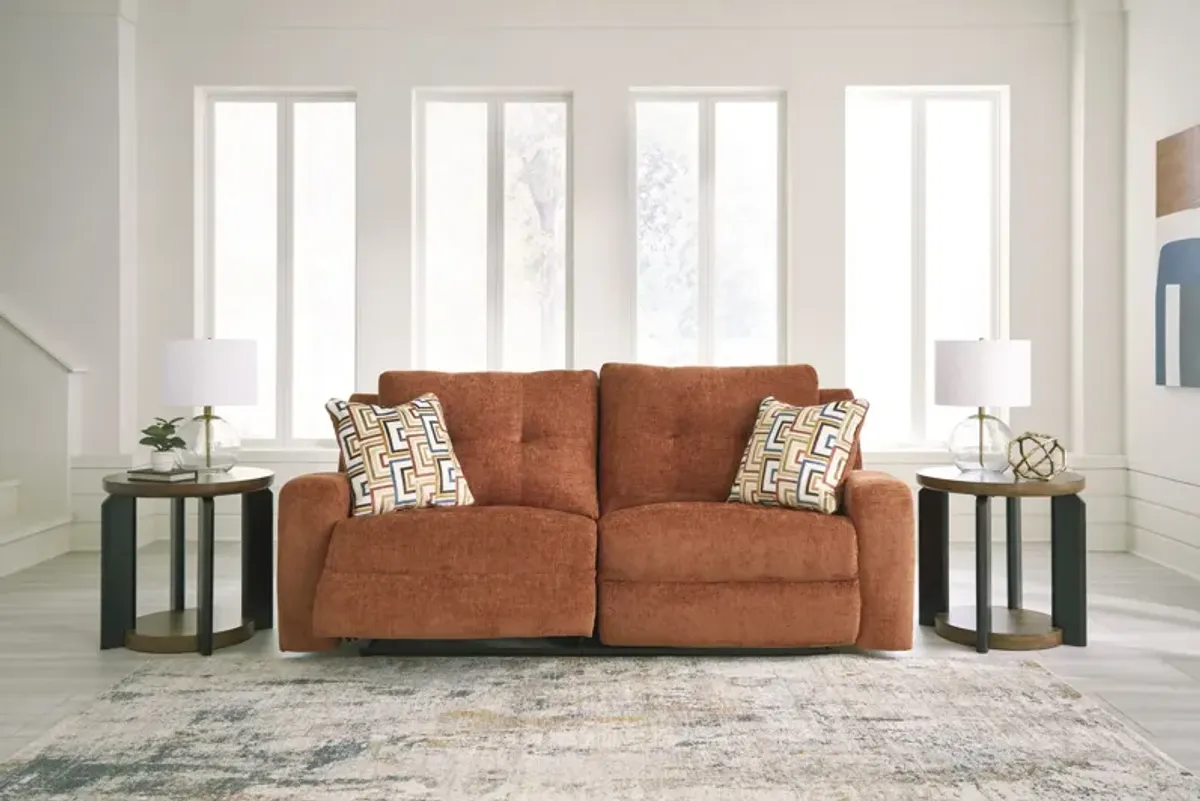 Malone Reclining Sofa - Spice