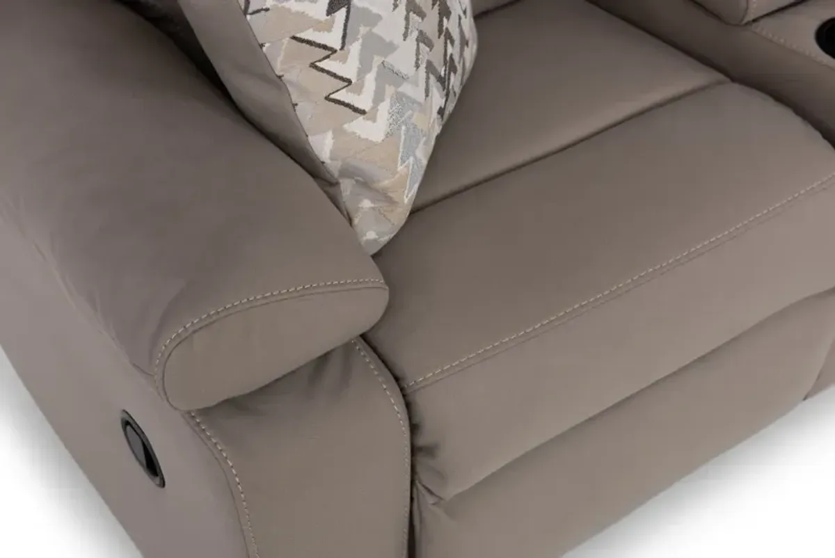 Bennett Reclining Loveseat With Console