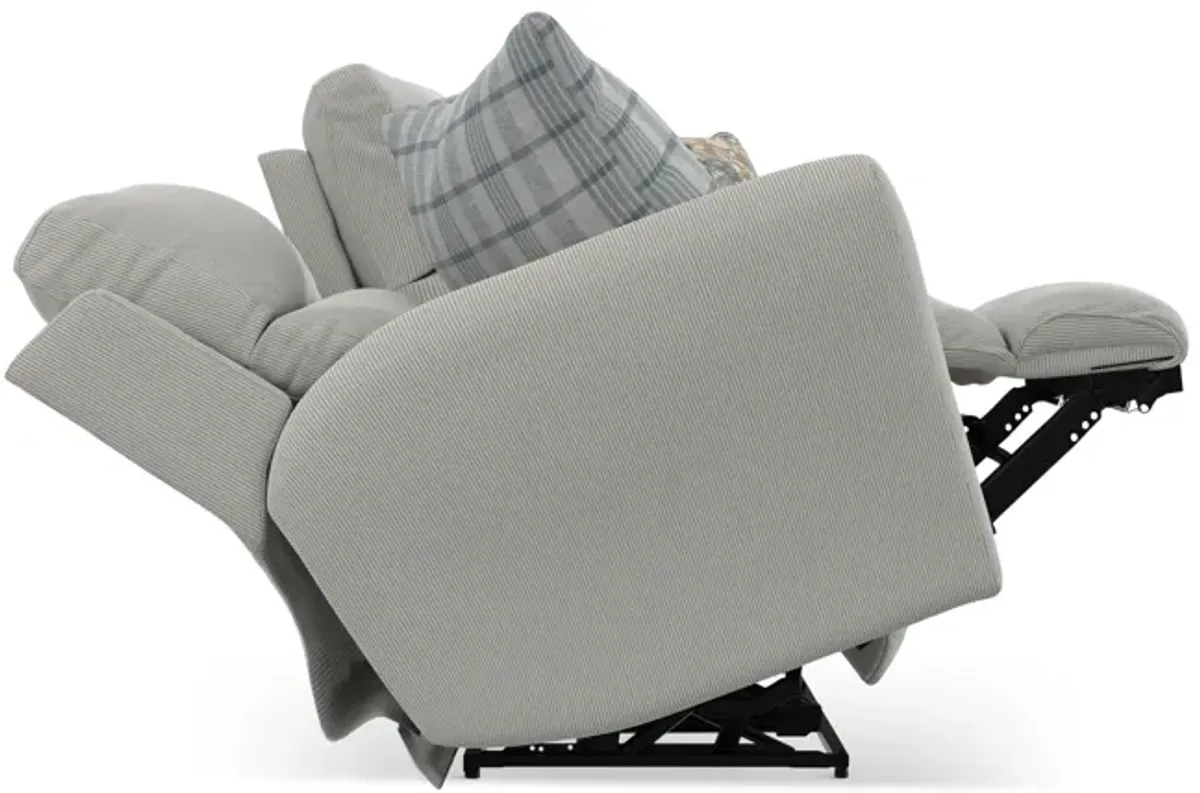 Oakley Power Reclining Loveseat - Linen