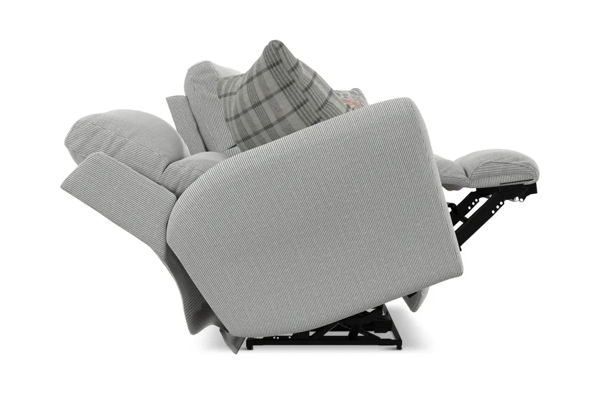 Oakley Power Reclining Loveseat - Pebble