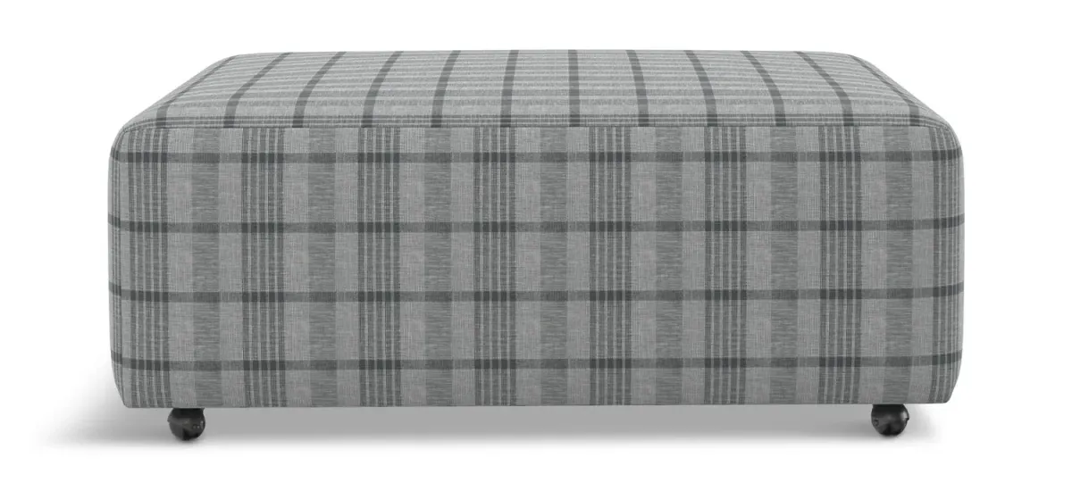 Oakley Cocktail Ottoman - Shadow