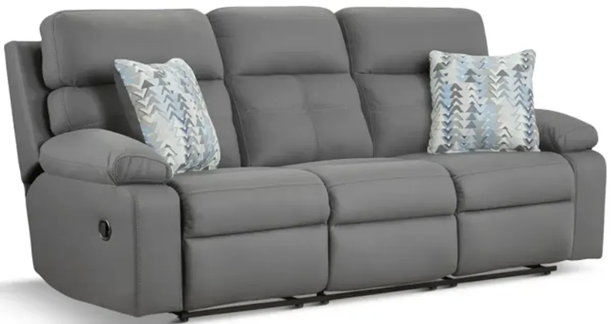 Bennett Reclining Sofa - Asphalt