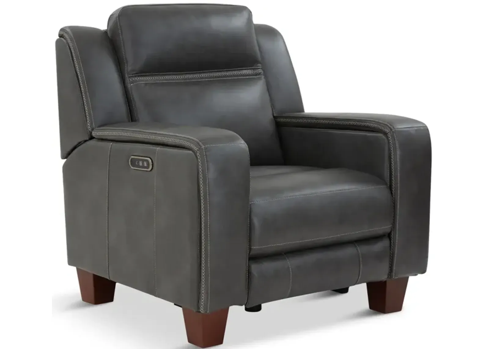 Hershal Leather Power Recliner