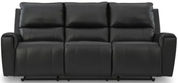 Yancy Leather Reclining Sofa