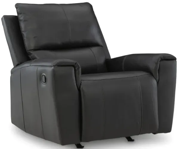 Yancy Leather Rocker Recliner