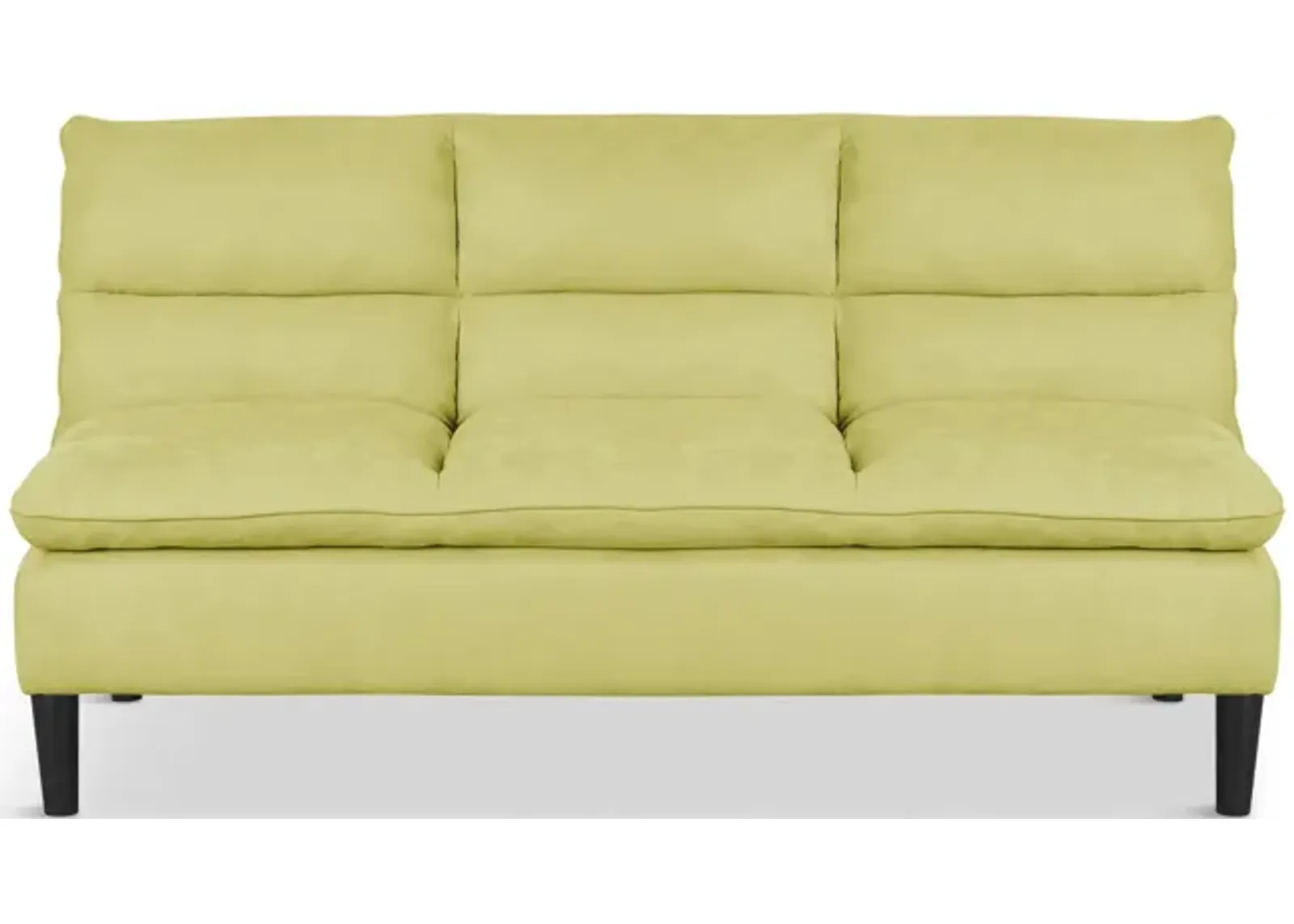 Pascal Convertible Sleeper Sofa - Chartreuse