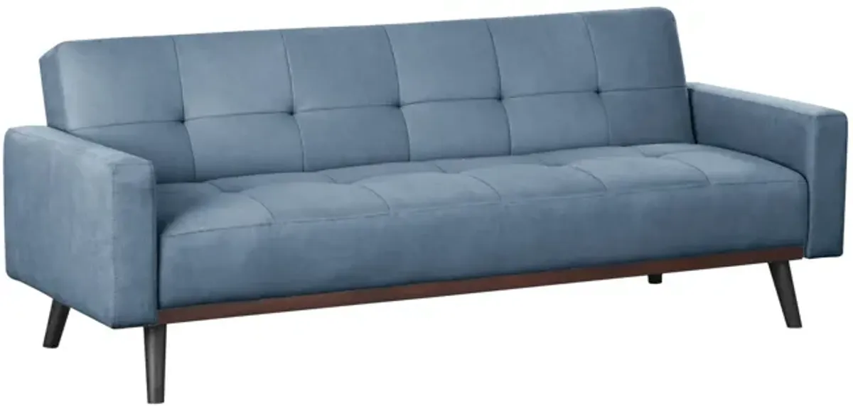 Sinclair Convertible Sofa Sleeper - Steel