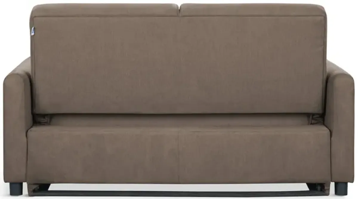 Priscilla Convertible Sleeper Sofa - Chocolate