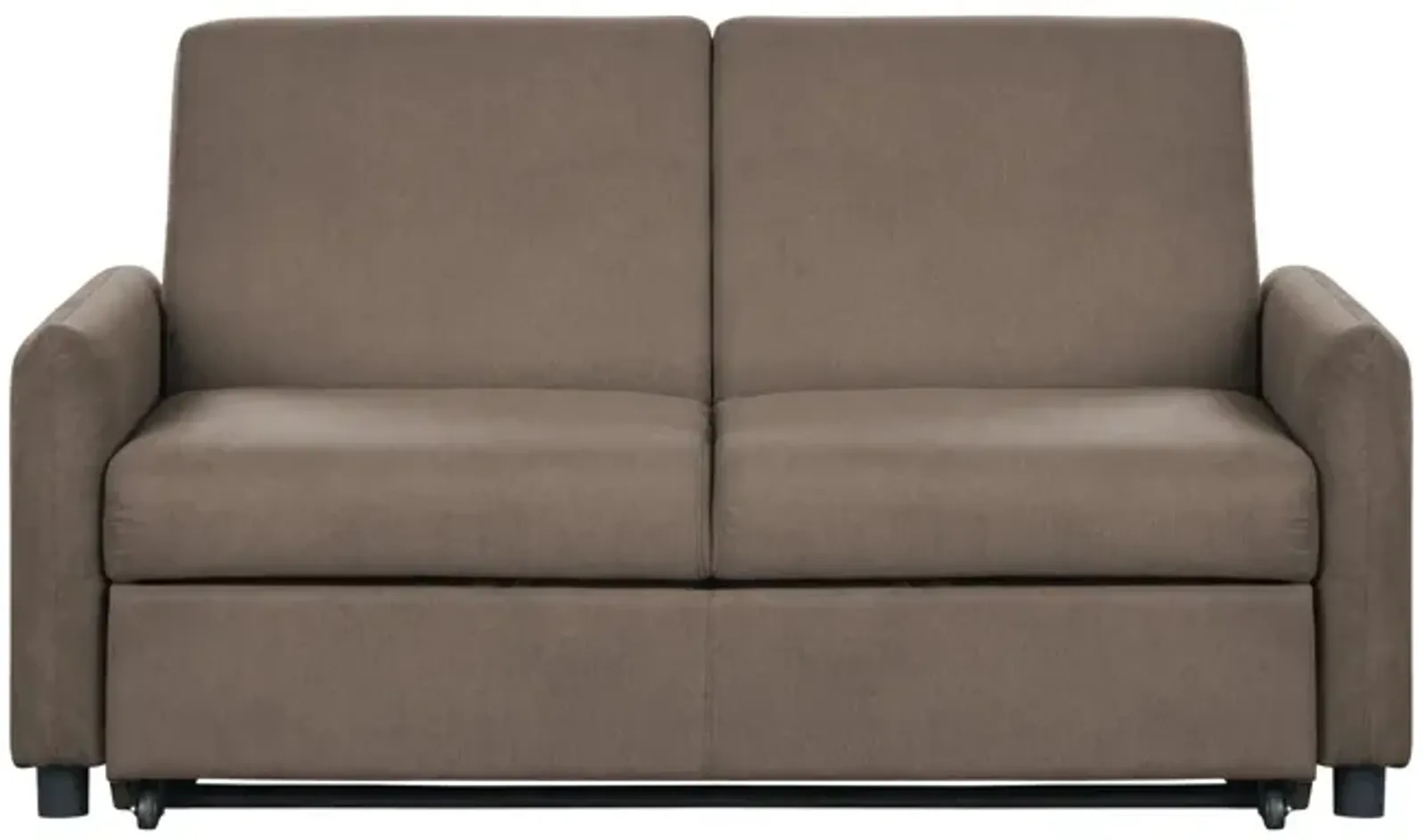 Priscilla Convertible Sleeper Sofa - Chocolate