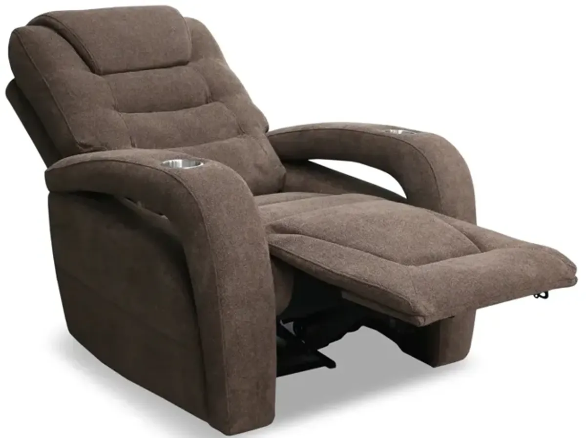 Maki Power Recliner - Chocolate