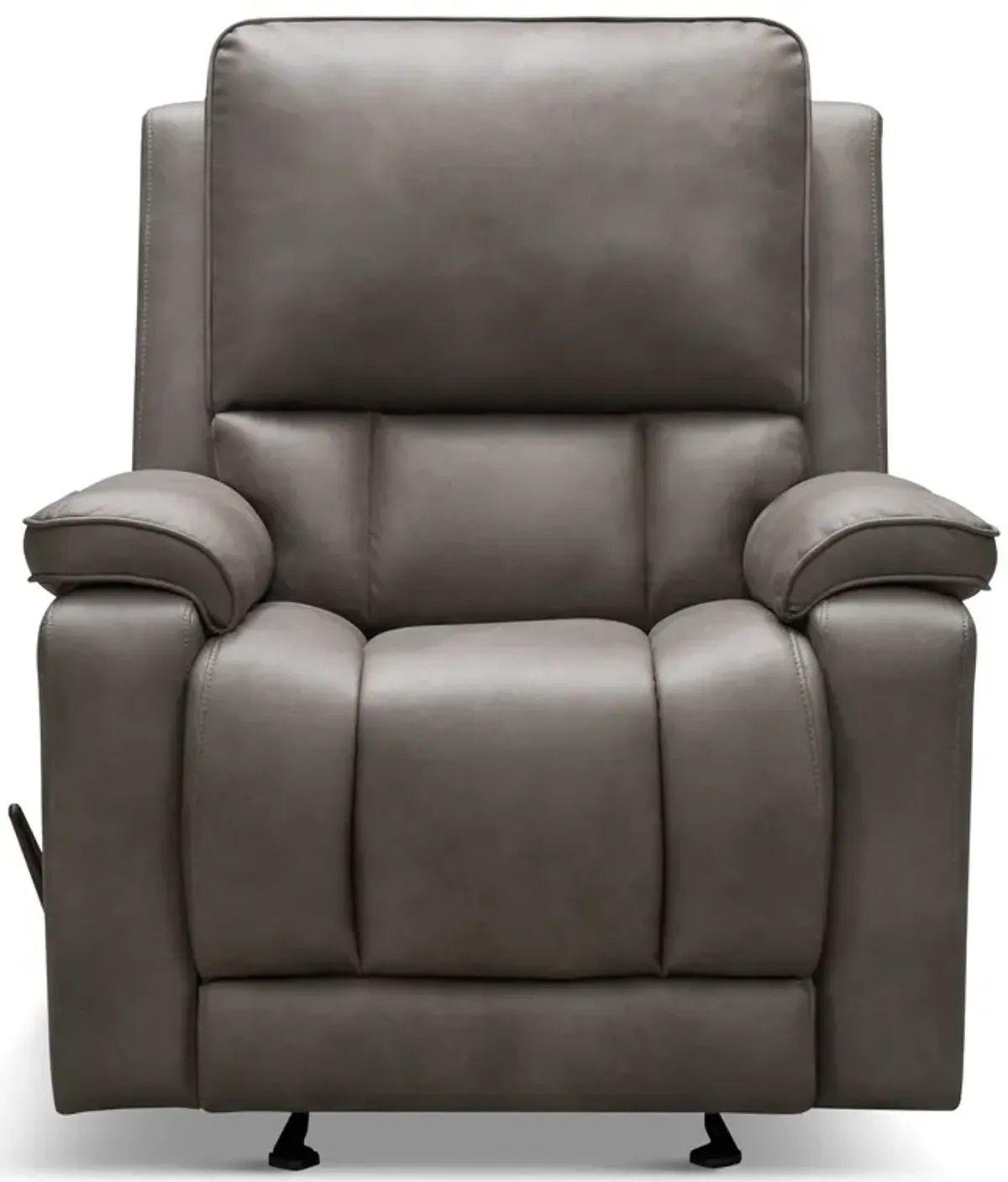 Alvin Glider Recliner - Grey