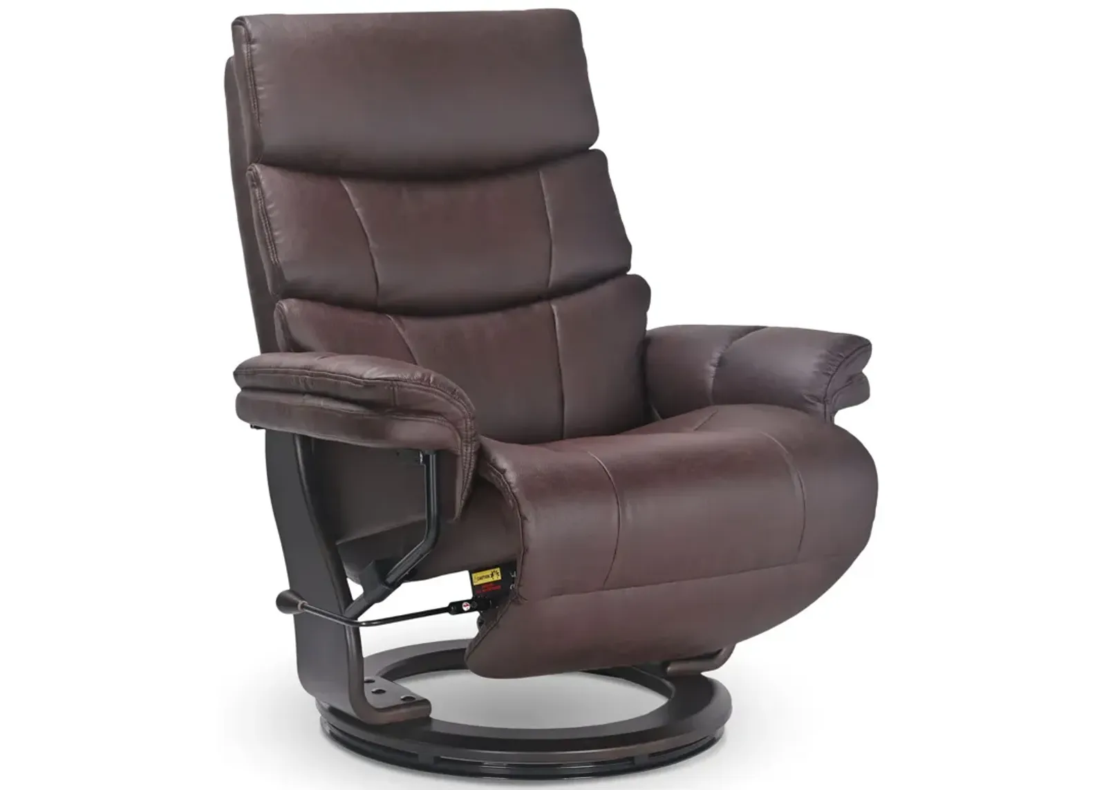 Oscar Swivel Recliner - Brown