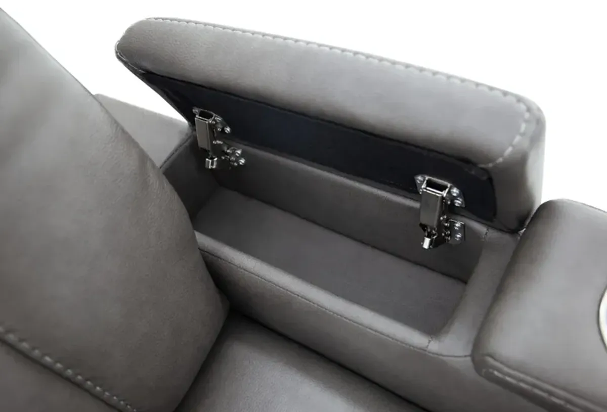 Merrick Power Recliner - Smoke