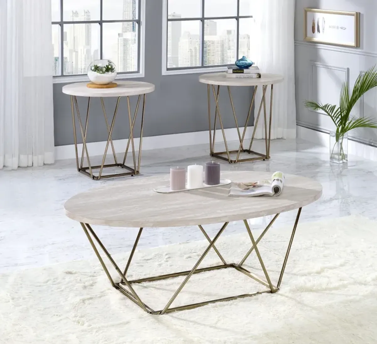 Ruthie 3 Pack Table Group