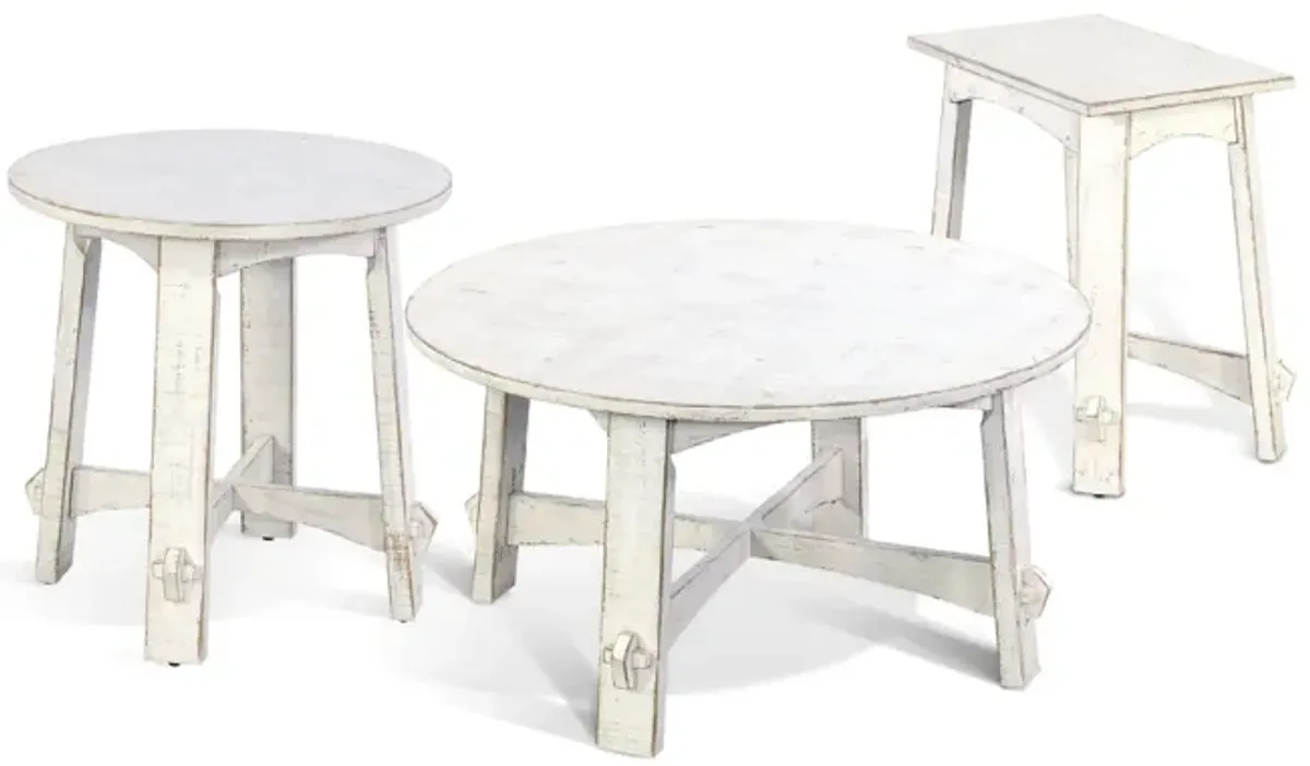 Captiva Coffee Table-  White Sand