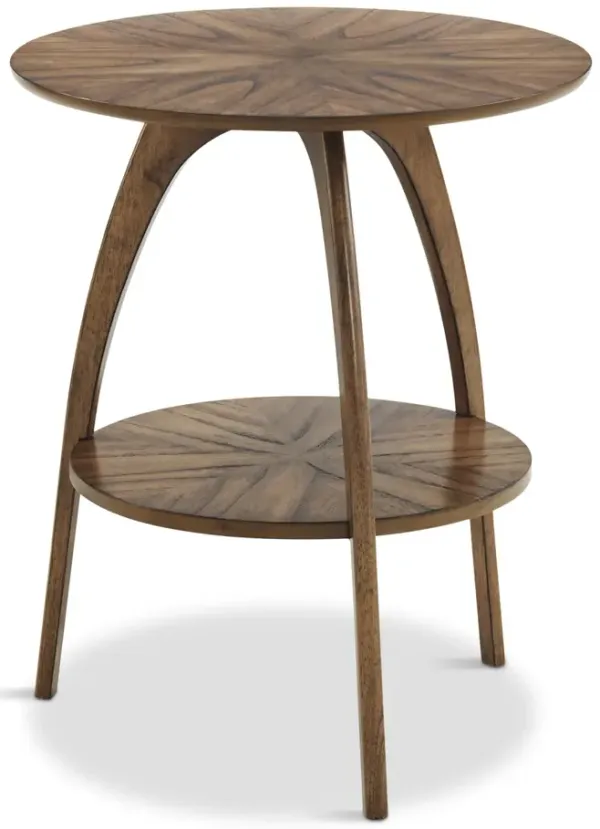 Hyde End Table - Nutmeg