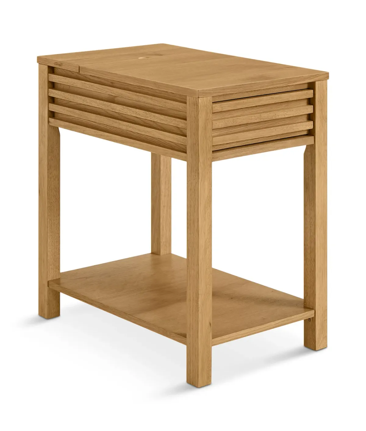 Celeste Chairside Table - Light Oak