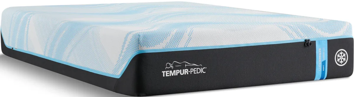 TEMPUR-LuxeBreeze Medium Hybrid King Mattress