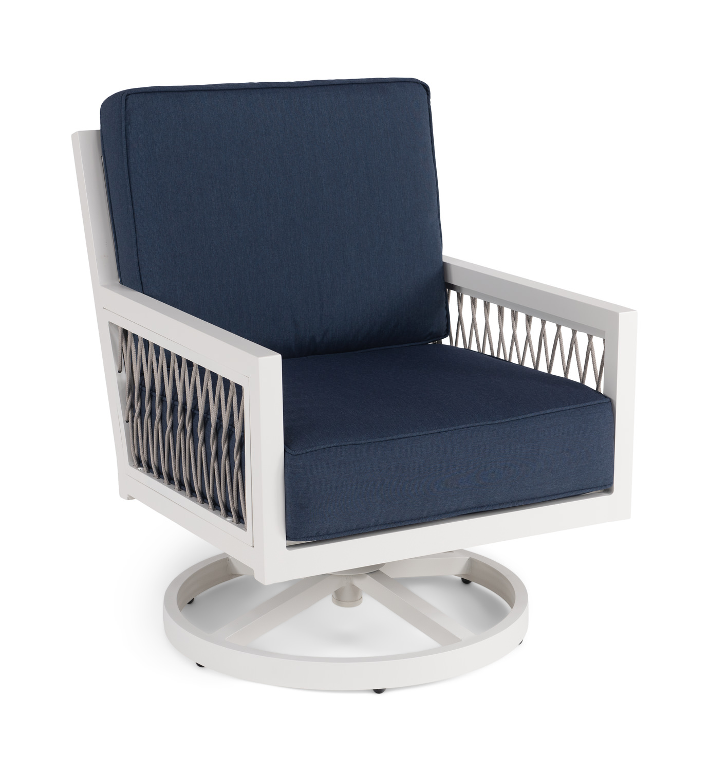 Coastal Breeze Swivel Arm Chair