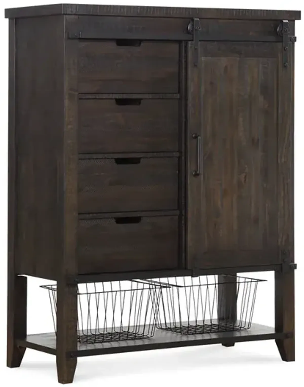 Urban Barn Gentleman s Chest - Charcoal