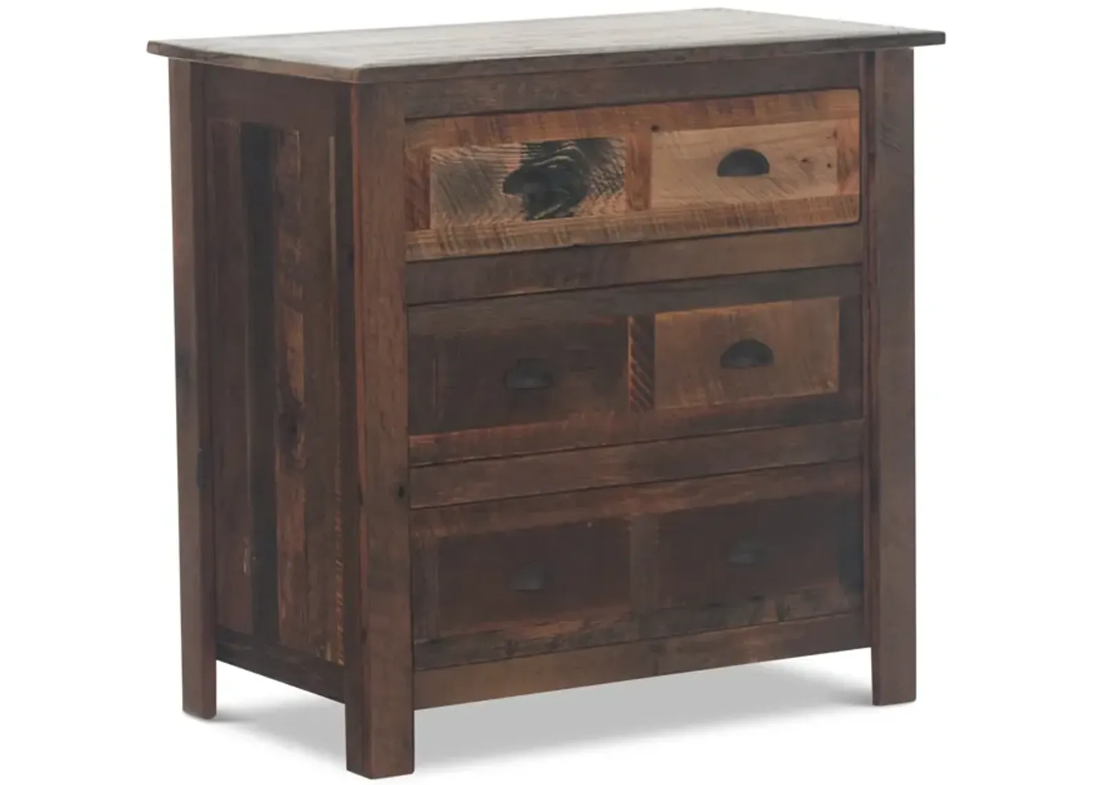 Barnwood 3 Drawer Chest