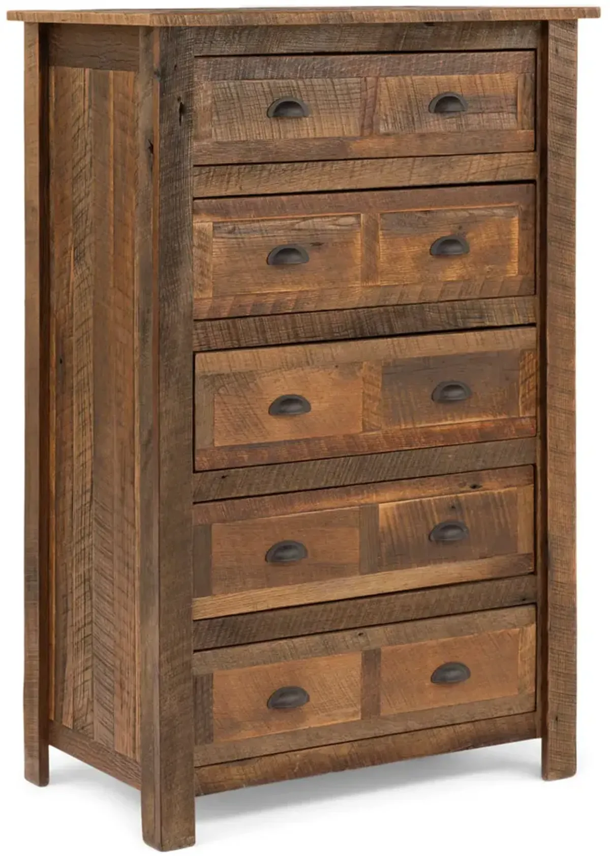 Barnwood 5 Drawer Chest