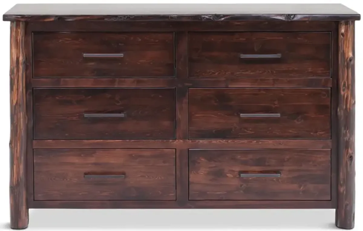 Modern Cedar 6 Drawer Dresser