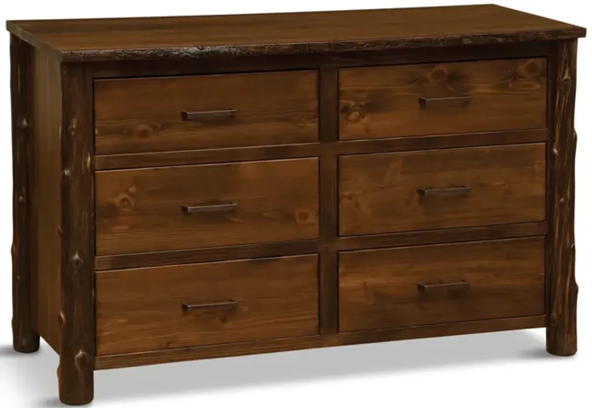 Modern Cedar 6 Drawer Dresser