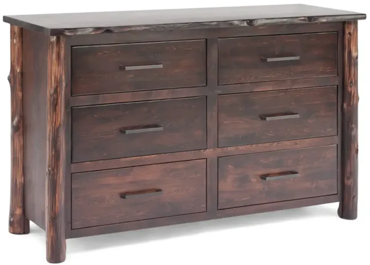 Modern Cedar 6 Drawer Dresser