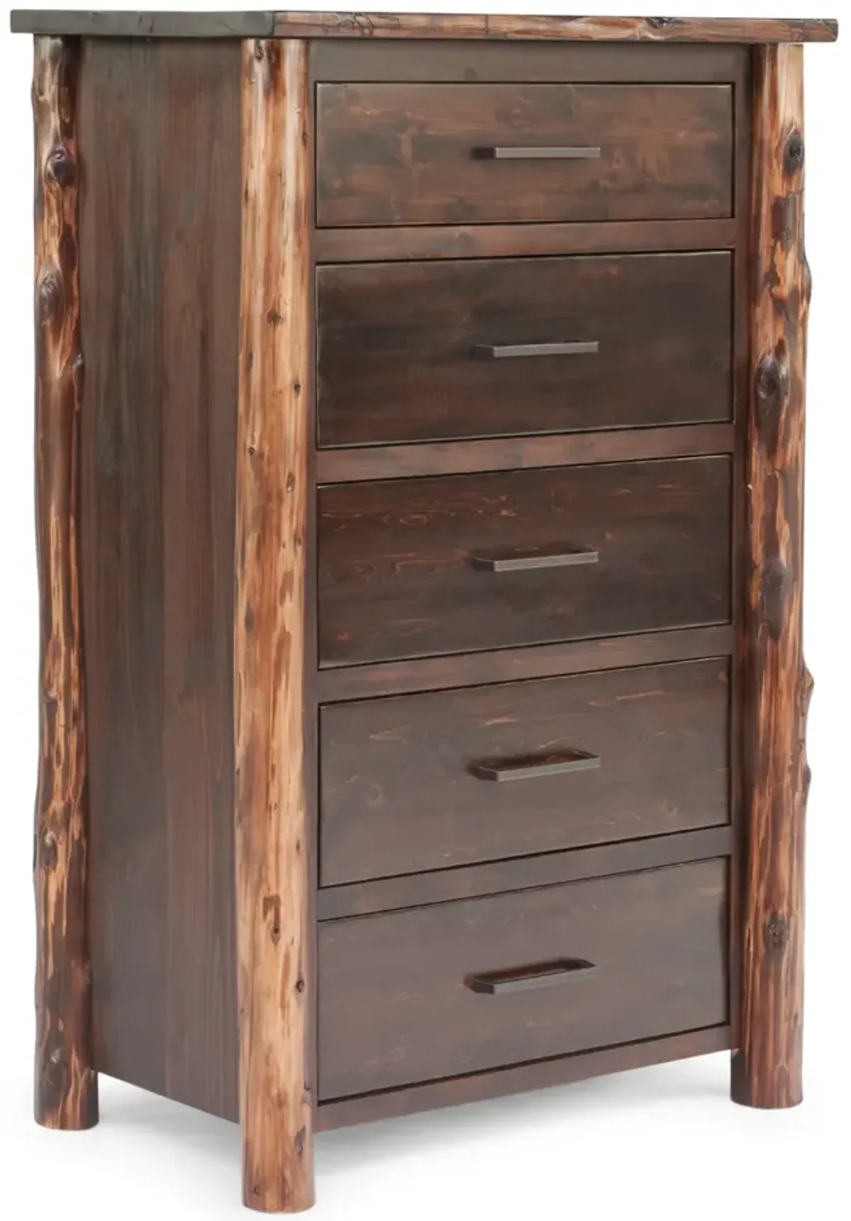 Modern Cedar 5 Drawer Chest