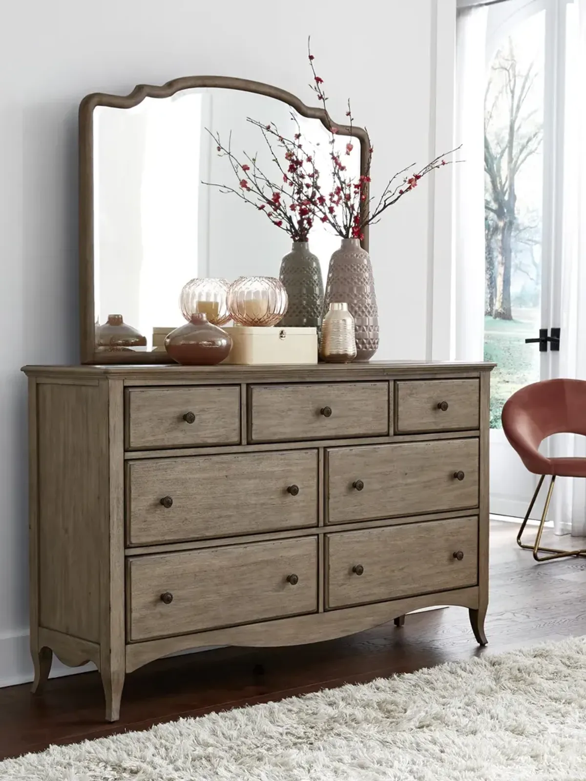 Delilah Mink Dresser