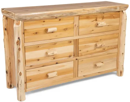 Cedar Log Dresser