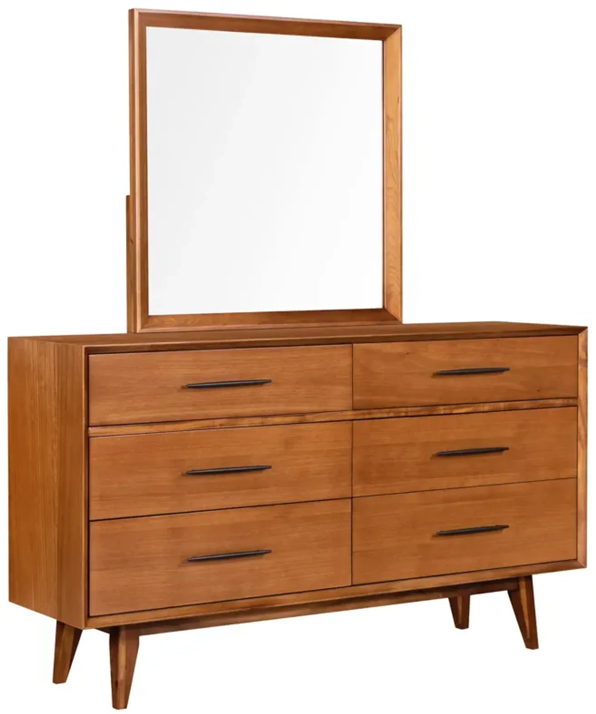 Tyler Modern 6 Drawer Dresser Hom Furniture | Furniture.com