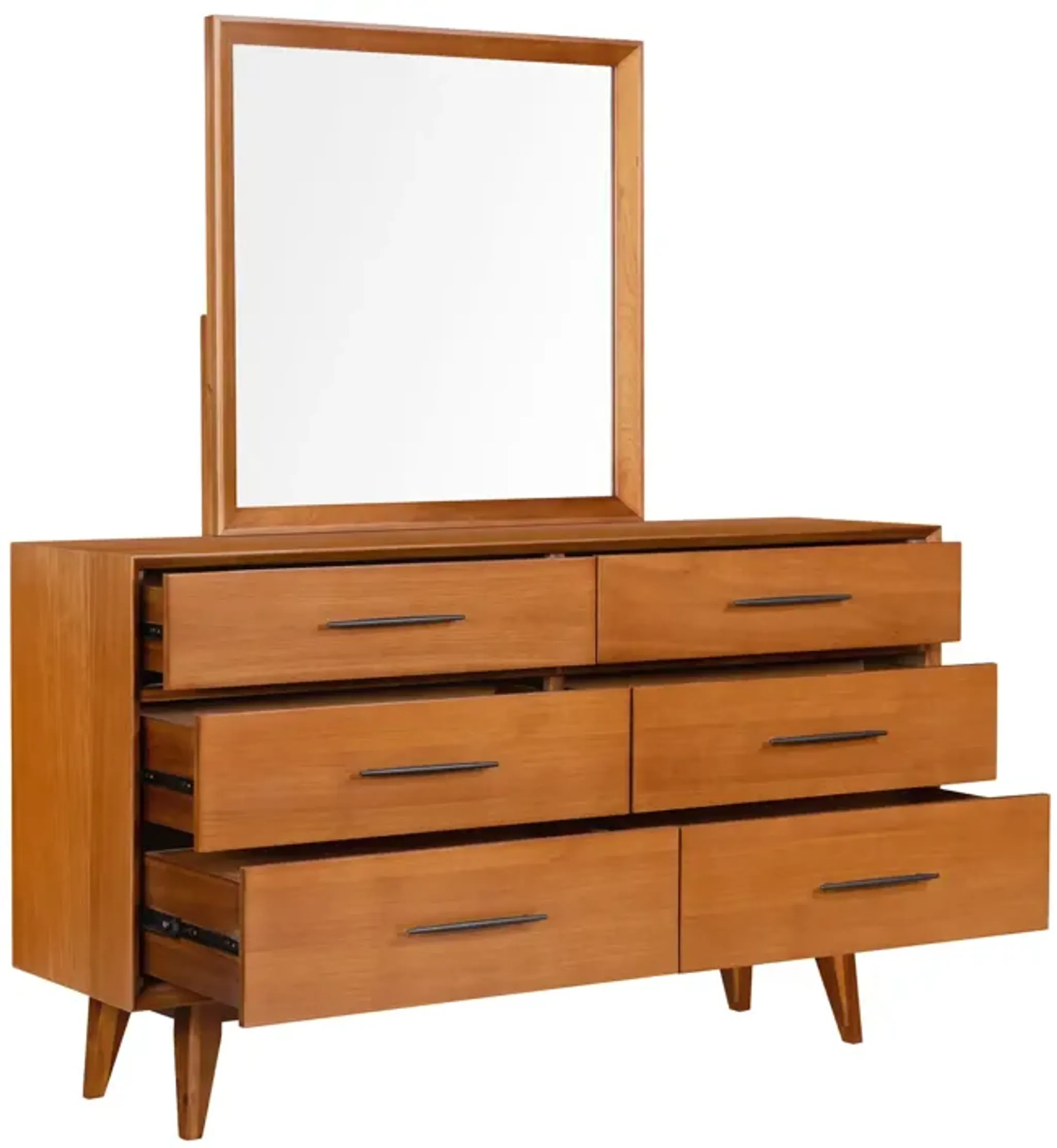 Tyler Modern 6 Drawer Dresser Hom Furniture | Furniture.com